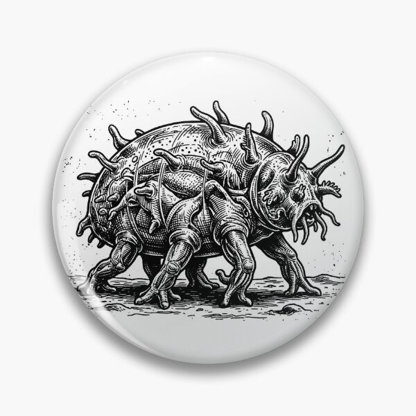 Item preview, Vintage Woodcut Sea Pig Illustration designed and sold by DuckOddity.