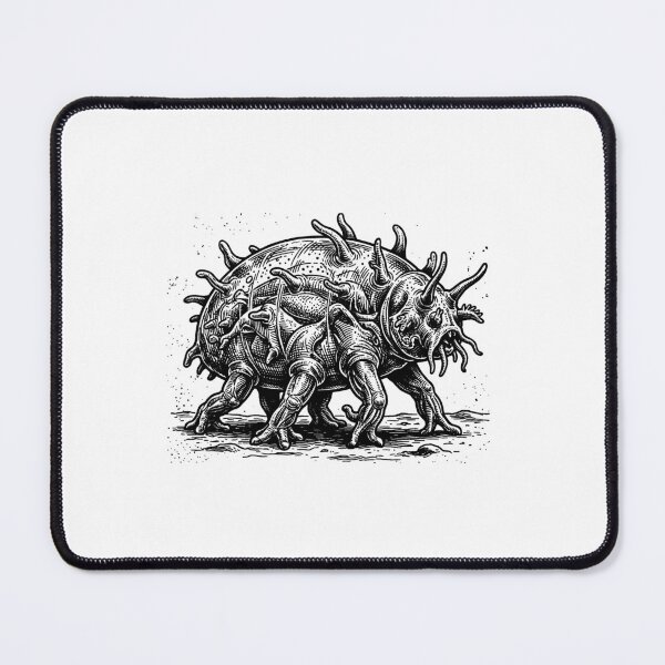 Item preview, Vintage Woodcut Sea Pig Illustration designed and sold by DuckOddity.
