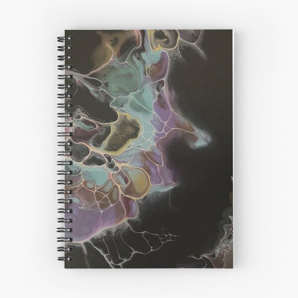 Item preview, Dark Wave Fluid Art Painting designed and sold by EmmaPi.