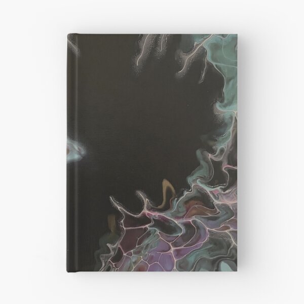 Item preview, Dark Wave Fluid Art Painting designed and sold by EmmaPi.