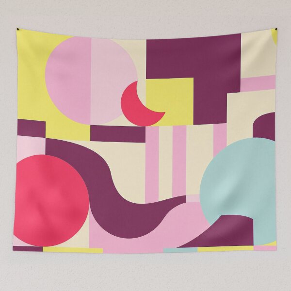 Item preview, Modern Geometric Abstraction – Bauhaus Style designed and sold by Timegraf.