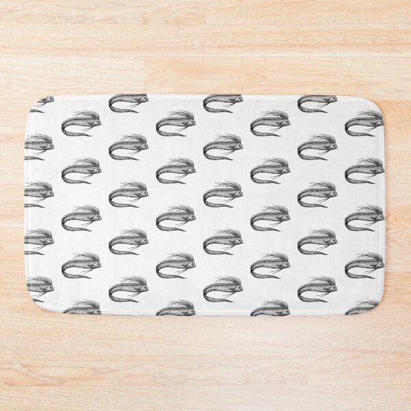 Item preview, Vintage Woodcut Ribbonfish Illustration designed and sold by DuckOddity.