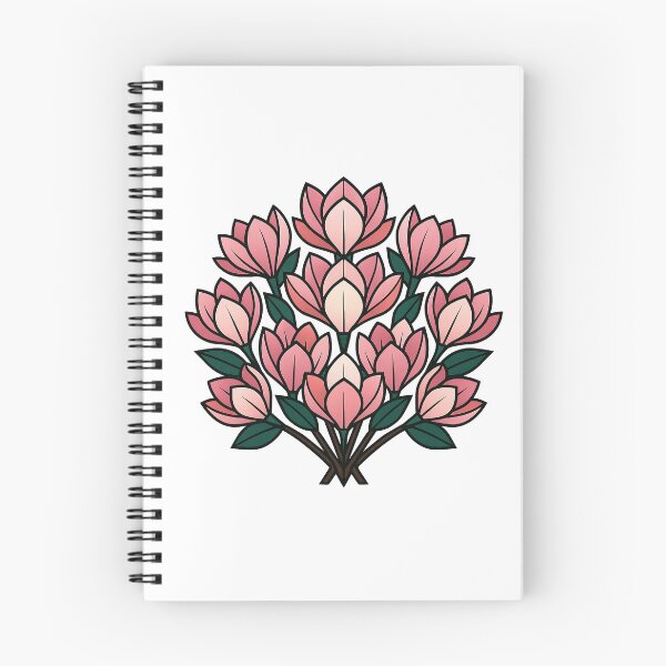 Item preview, Symmetrical Pink Magnolia Botanical Bouquet designed and sold by Fikuall.
