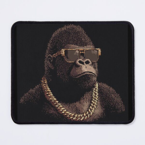 Item preview, Pixel Gangster Gorilla designed and sold by ClubVacay.