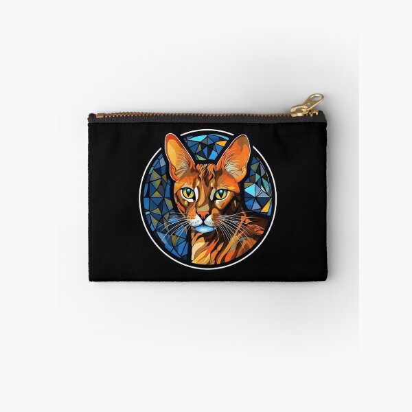 Item preview, Ocicat Cat Stained Glass Leadlight Artistic Design Boys Girls designed and sold by rafaeltto.