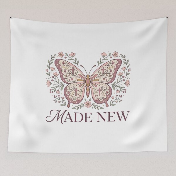 Item preview, Made New Christian Butterfly | Feminine Faith  designed and sold by stylishdzign.
