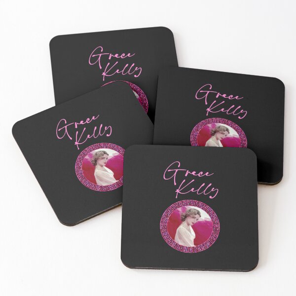 Item preview, Grace Kelly in Pink II (on Black) designed and sold by PawsitiveMum3.