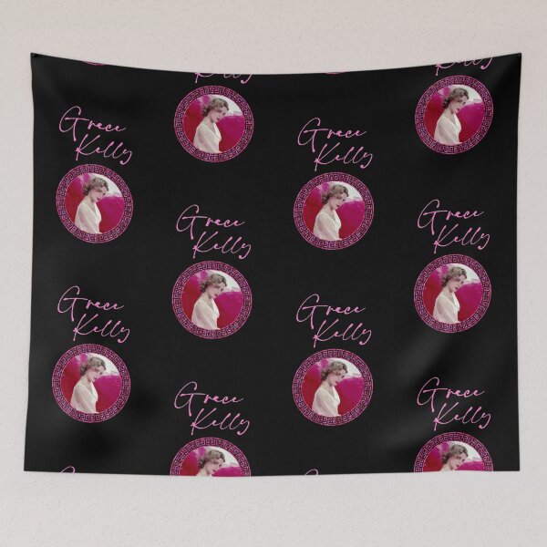 Item preview, Grace Kelly in Pink II (on Black) designed and sold by PawsitiveMum3.