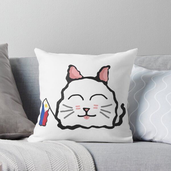 Item preview, Ghost Cat (Philippines Flag)  designed and sold by Flags+.