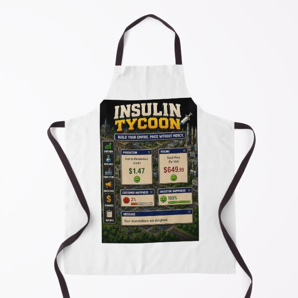 Item preview, Insulin Tycoon: Price Without Mercy designed and sold by BlindPete.