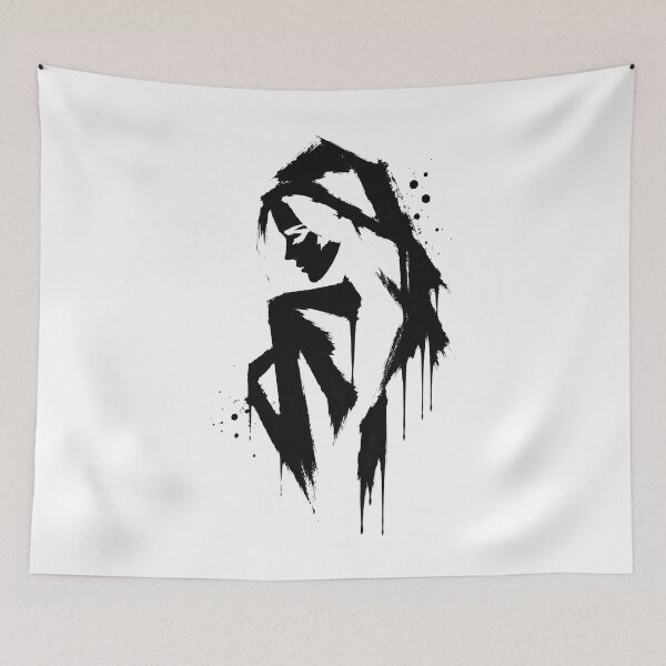 Item preview, Gothic Streetwear Aesthetic Graphic Tee designed and sold by Mystic & Celestial Art.
