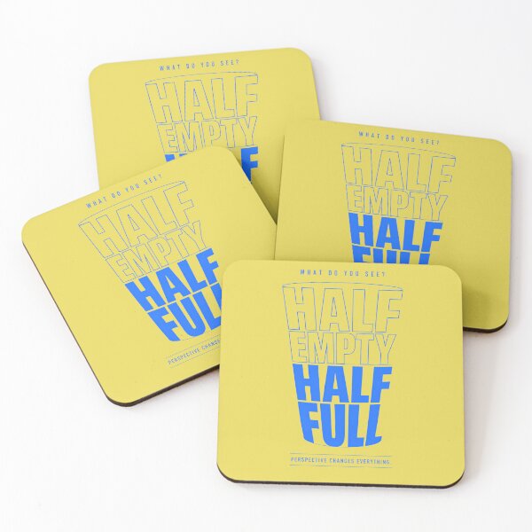 Item preview, Half Empty or Half Full? What Do You See? Perspective Changes Everything designed and sold by Waldero.