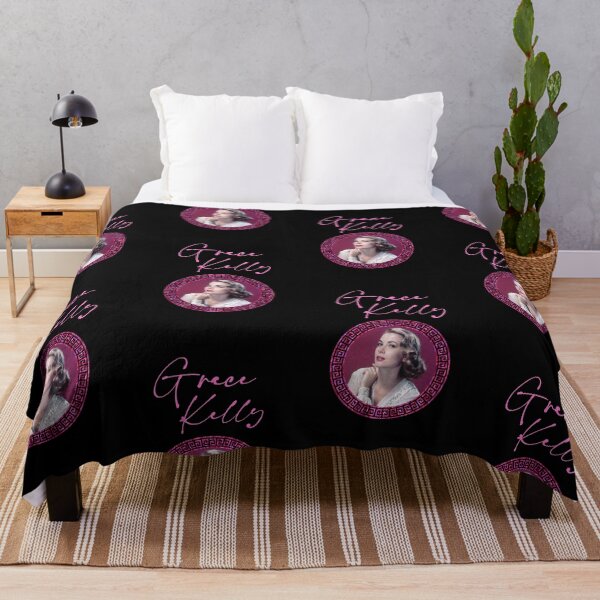Item preview, Grace Kelly in Pink III (on Black) designed and sold by PawsitiveMum3.