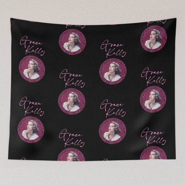 Item preview, Grace Kelly in Pink III (on Black) designed and sold by PawsitiveMum3.