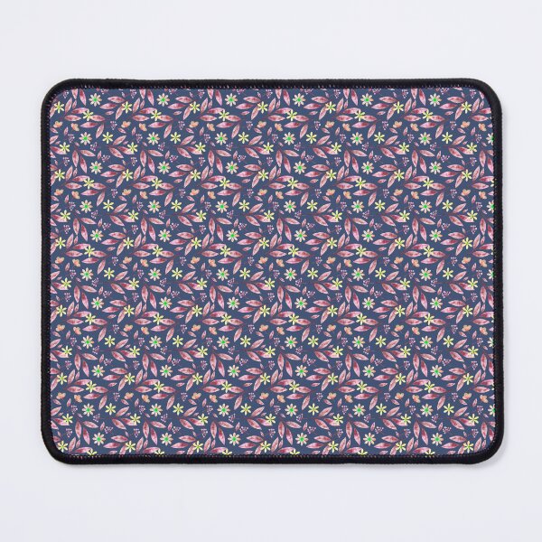 Item preview, Burgundy Leaves and Yellow Daisies Seamless Pattern designed and sold by 555Design.