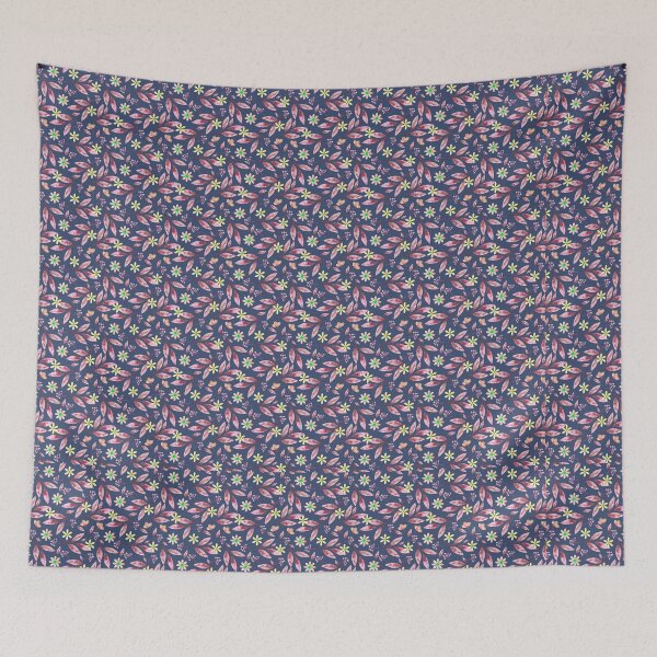 Item preview, Burgundy Leaves and Yellow Daisies Seamless Pattern designed and sold by 555Design.