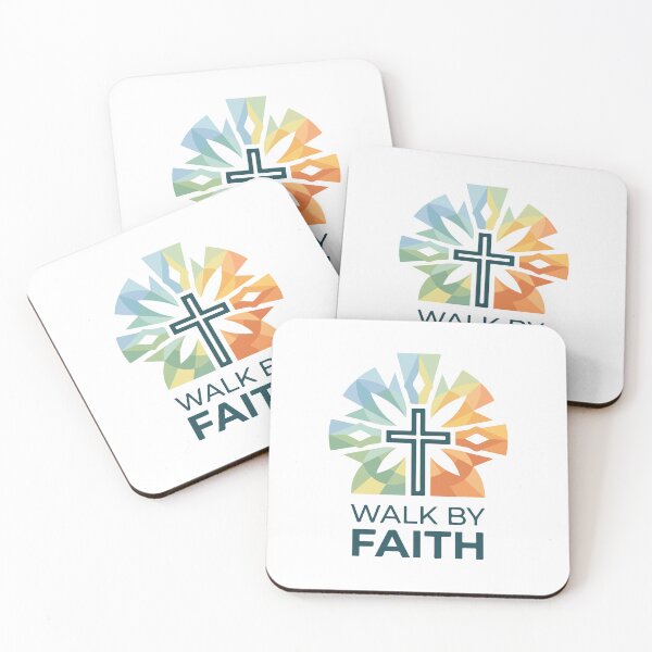 Item preview, Walk By Faith Modern Christian | Abstract Cross Faith  designed and sold by stylishdzign.