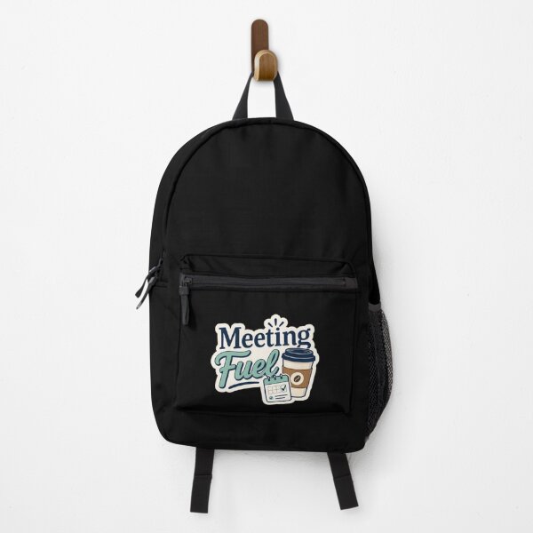 Item preview, Meeting Fuel Office Coffee Workday Sticker designed and sold by Sketchlegacy.