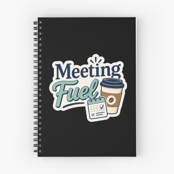 Item preview, Meeting Fuel Office Coffee Workday Sticker  designed and sold by Sketchlegacy.