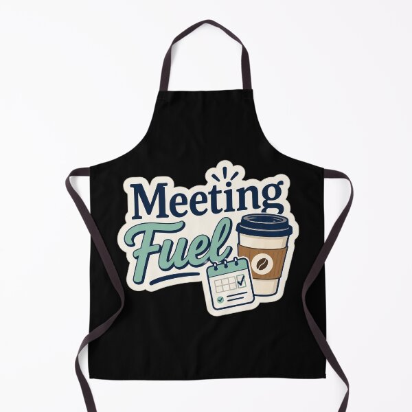 Item preview, Meeting Fuel Office Coffee Workday Sticker designed and sold by Sketchlegacy.