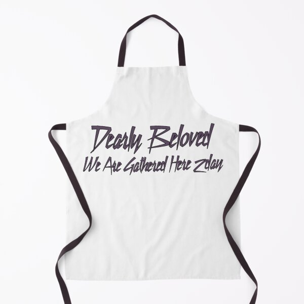 Item preview, Dearly Beloved Let's Go Crazy Inspired Music Quote designed and sold by MusicFanTees.