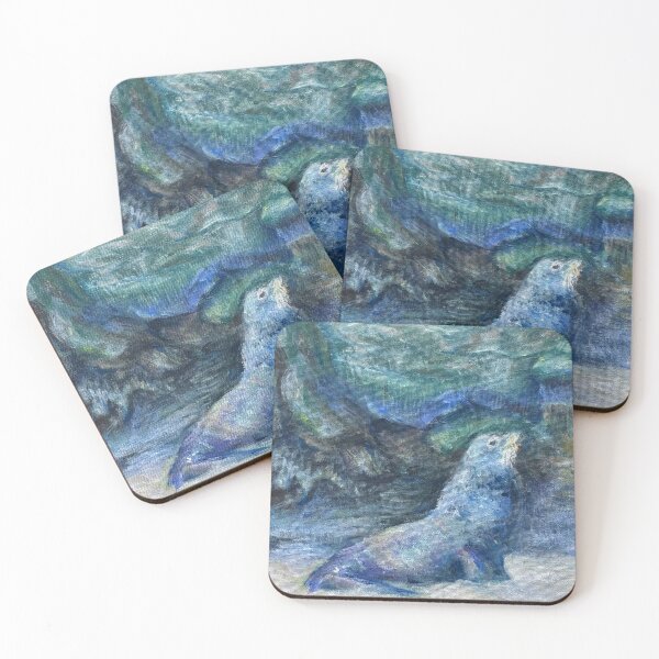 Item preview, Seal Among the Rocks designed and sold by YanxiArts.
