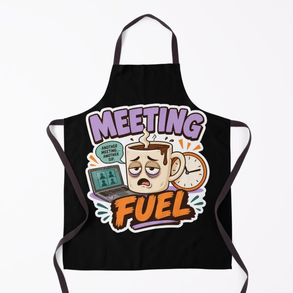 Item preview, Another Meeting Another Sip Coffee Sticker designed and sold by Sketchlegacy.