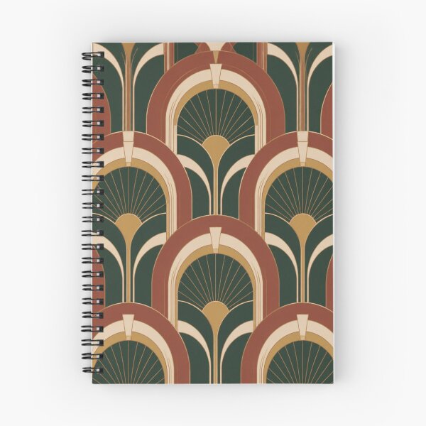 Item preview, Art Deco Geometric Arch Pattern designed and sold by VINTAGE BY LAMBERTINY .