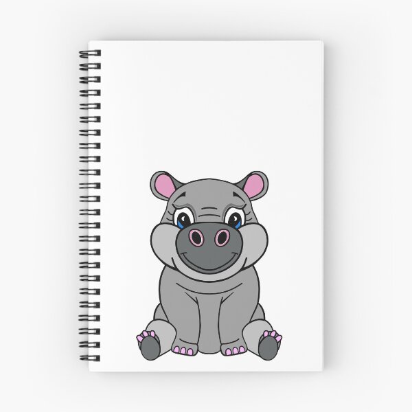 Item preview, Cartoon Baby Hippo designed and sold by Sartoris Art.