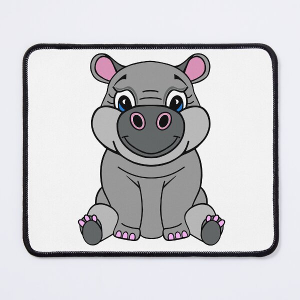 Item preview, Cartoon Baby Hippo designed and sold by Sartoris Art.