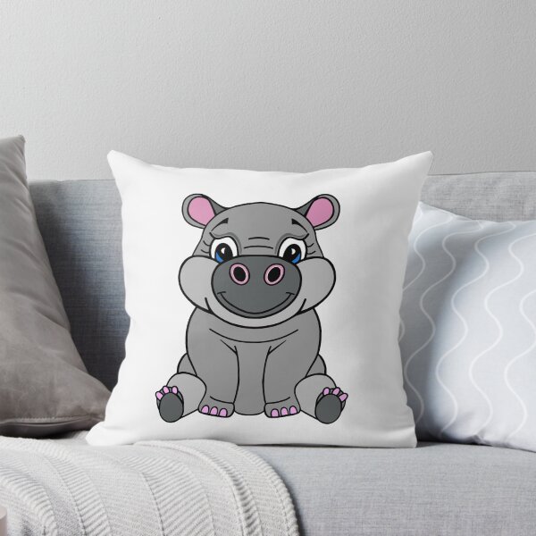 Item preview, Cartoon Baby Hippo designed and sold by Sartoris Art.