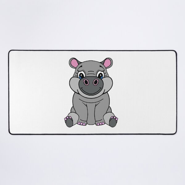 Item preview, Cartoon Baby Hippo designed and sold by Sartoris Art.