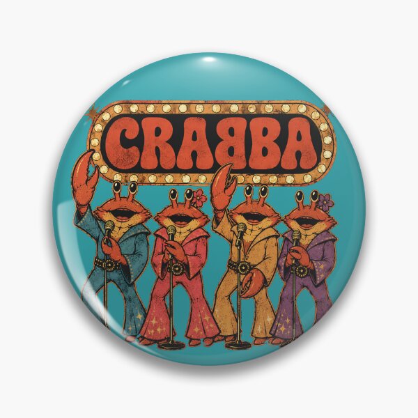Artikelvorschau, CRABBA (Crab Abba) entworfen und verkauft von Cathedral of Curiosity.