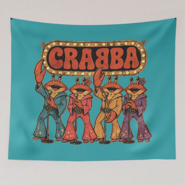 Item preview, CRABBA (Crab Abba) designed and sold by Cathedral of Curiosity.