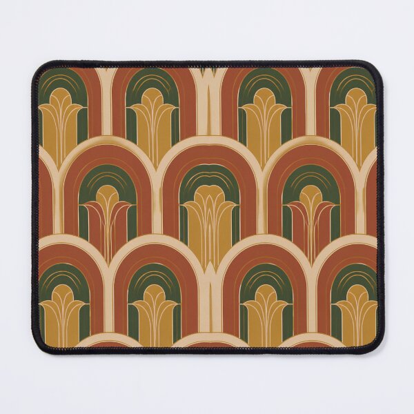 Item preview, Art Deco Geometric Scallop Arch Pattern designed and sold by VINTAGE BY LAMBERTINY .