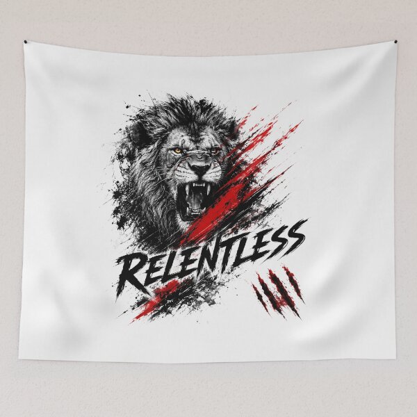 Item preview, Relentless Lion designed and sold by SupernovaNote.