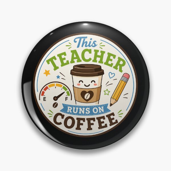 Item preview, Coffee Powered Teacher Life designed and sold by Sketchlegacy.