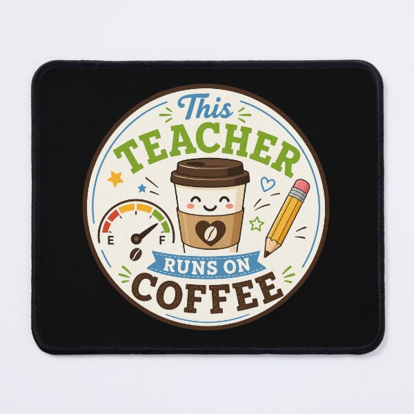 Item preview, Coffee Powered Teacher Life designed and sold by Sketchlegacy.