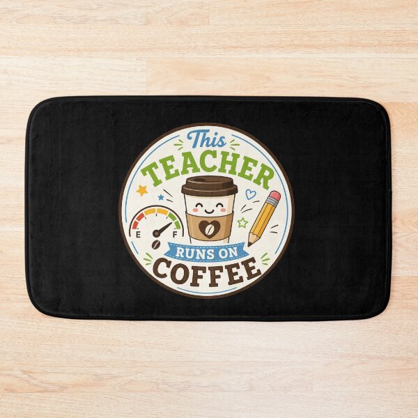 Item preview, Coffee Powered Teacher Life  designed and sold by Sketchlegacy.