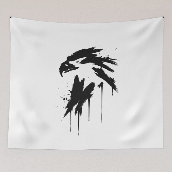 Item preview, Gothic Black Crow Illustration designed and sold by Mystic & Celestial Art.