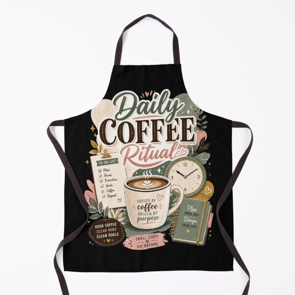 Item preview, Daily Coffee Ritual Planner Motivation Design  designed and sold by Sketchlegacy.
