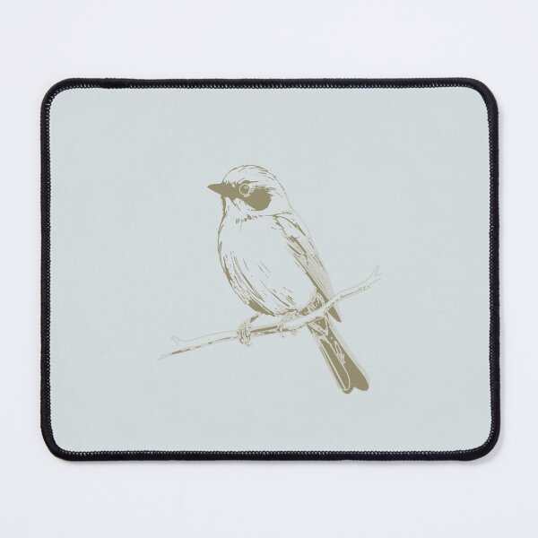 Item preview, Quiet Perch – Minimalist Bird Art designed and sold by FawnFeatherCo.