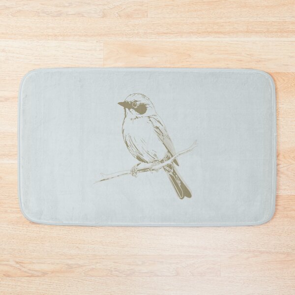 Item preview, Quiet Perch – Minimalist Bird Art designed and sold by FawnFeatherCo.