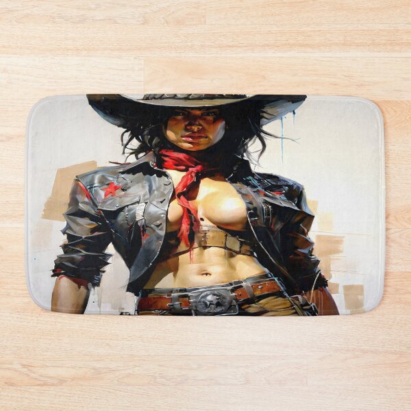 Item preview, Western Cowgirl Wall Art & Home Decor | Vintage Country Girl | Western Aesthetic  | Throw Blanket - Home & Living  designed and sold by DigiArt8Design.
