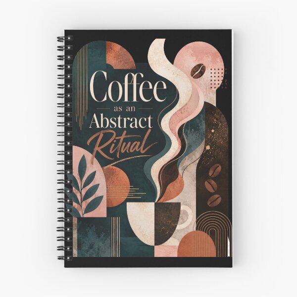 Item preview, Abstract Coffee Ritual Mid Century Modern Poster  designed and sold by Sketchlegacy.