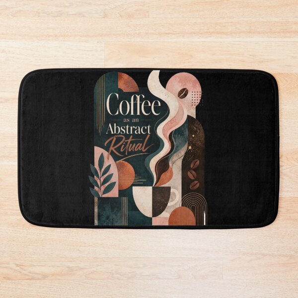 Item preview, Abstract Coffee Ritual Mid Century Modern Poster  designed and sold by Sketchlegacy.