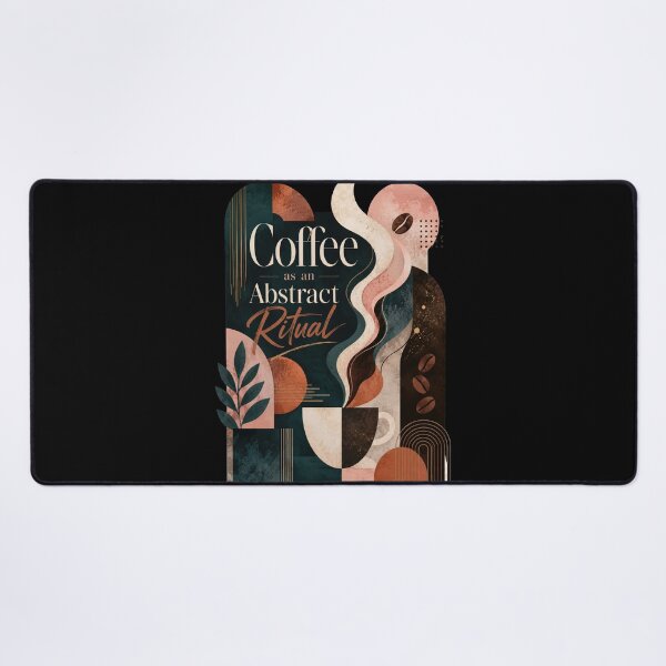 Item preview, Abstract Coffee Ritual Mid Century Modern Poster  designed and sold by Sketchlegacy.