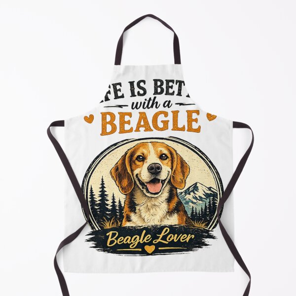Item preview, Life Is Better With a Beagle | Vintage Retro Beagle Lover Dog Gift designed and sold by TeeVibeHaus.