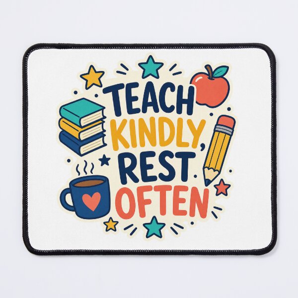 Item preview, Teach Kindly Rest Often designed and sold by Tatsed.