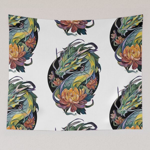 Item preview, Dragon tattoo art designed and sold by MendaciousMina.